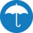 Icon Vertretungspool Regenschirm leolea RGB